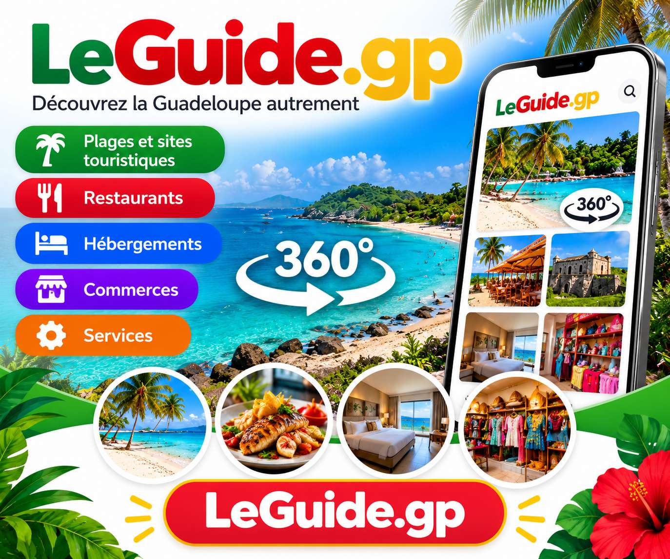 Découvrez la Guadeloupe autrement
